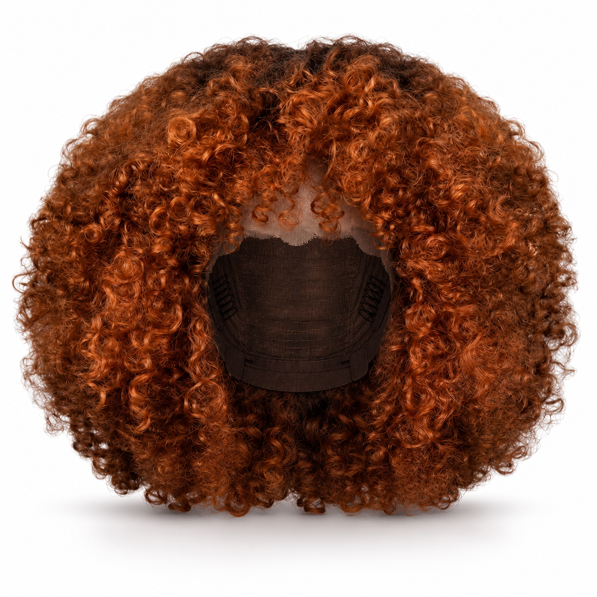 Honey Blonde Curly Human Hair Wig AKA "Ti Pepit" 14" | Glueless 350% Density '