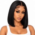 Natural Black SDD Bob wig